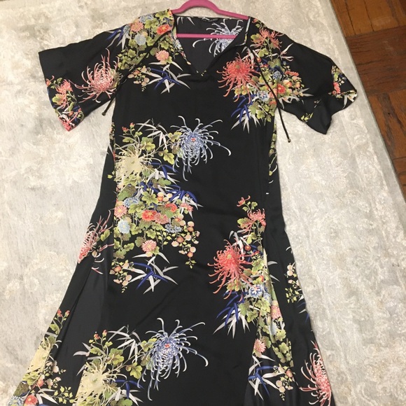 zara caftan dress